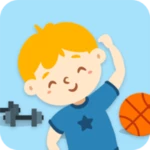 morning exercises for kids android application logo